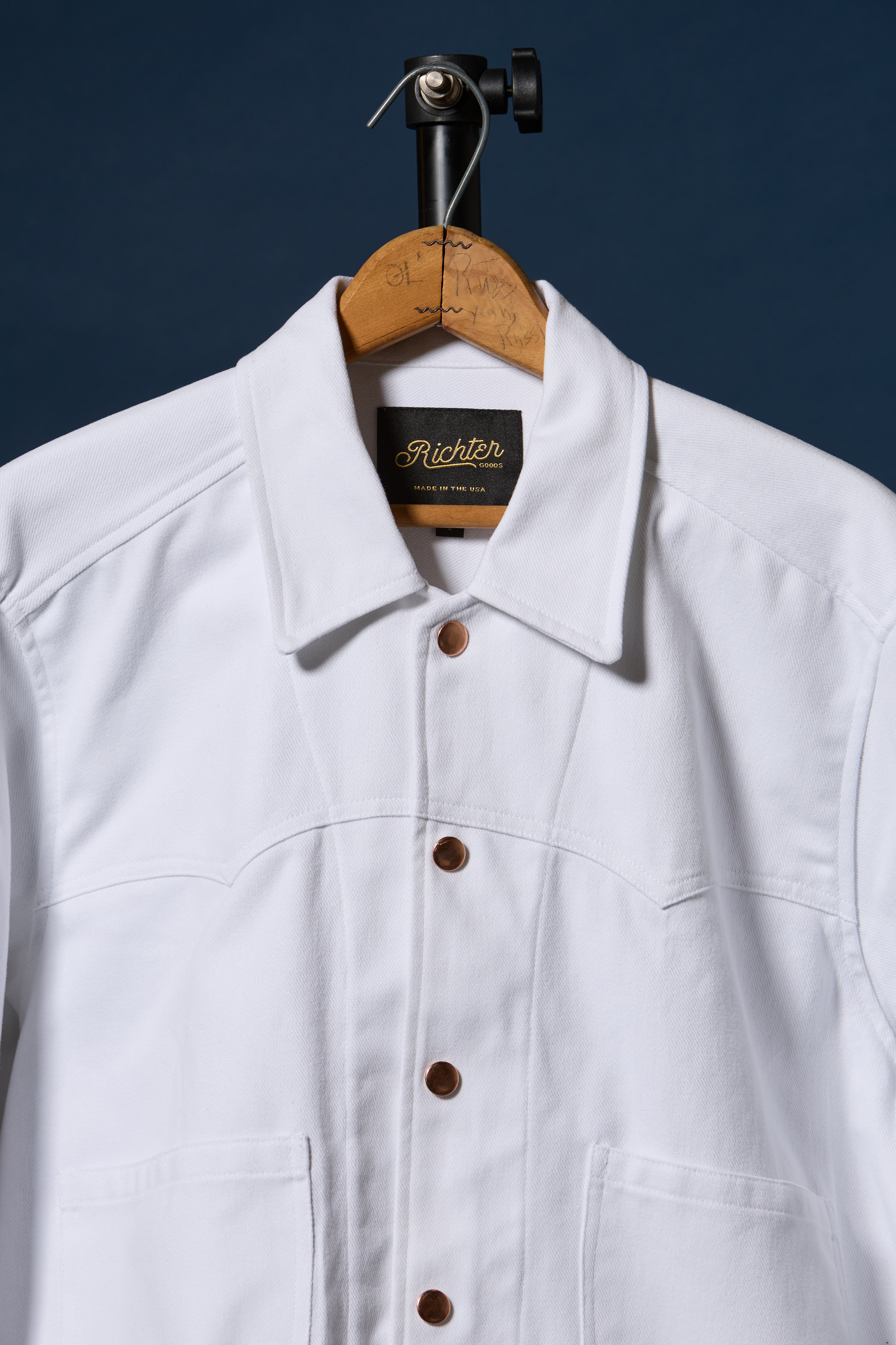 Terlingua Trucker Jacket in White