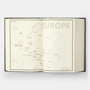 Where Architects Sleep - Map of Europe