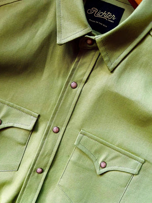 Duck Canvas Weekday Western in Cyber Lime Richter Goods | Made by us in the U.S.