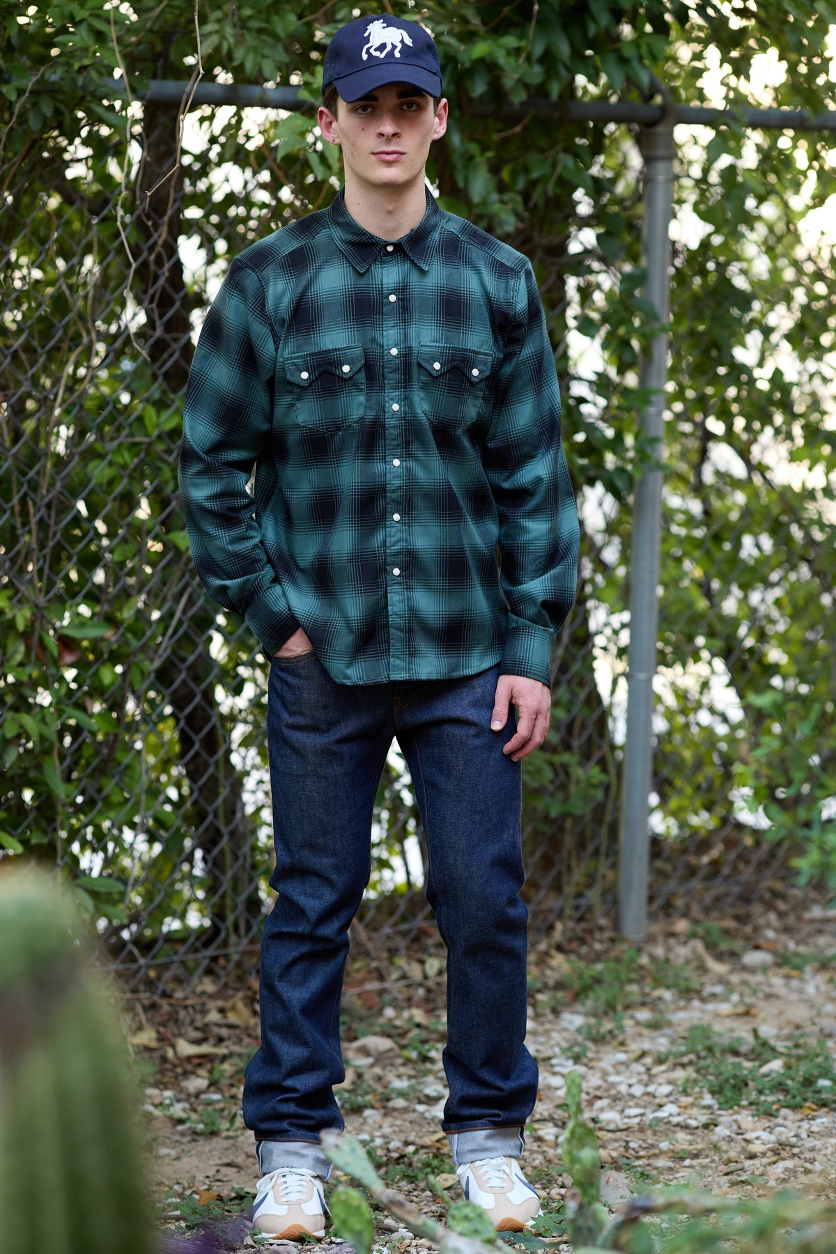 Alpine Super Soft Flannel in Green & Black