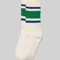 The Retro Stripe: Kelly green/royal / One Size