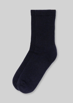 8e9e08a2dc905819b00d0870192360ba18100ff306ddd1f864684502955b4e3a navy crew socks front view