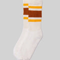 The Retro Stripe: Texas orange/gold / One Size