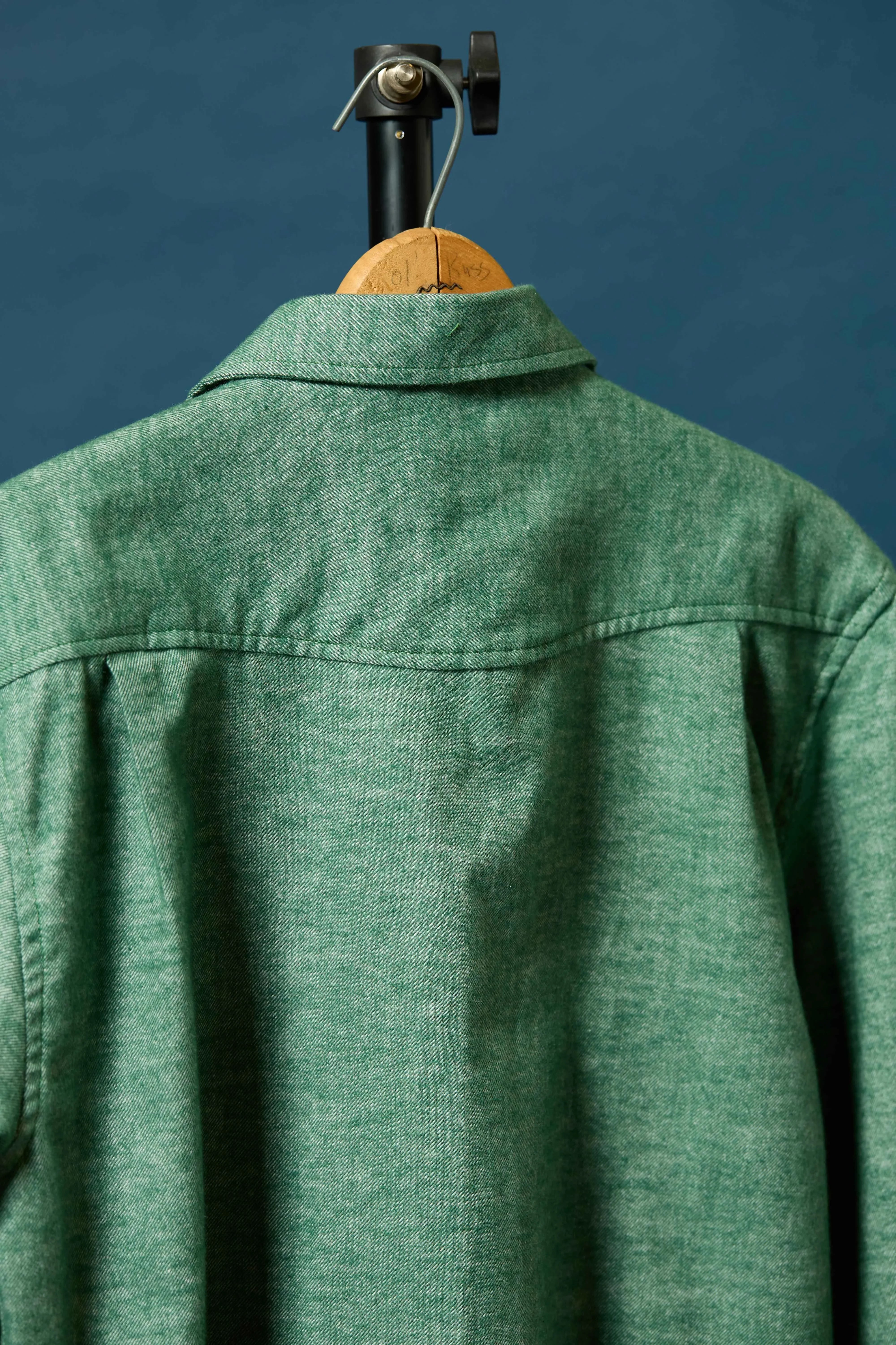 Alpine Super Soft Western Flannel in Green Back