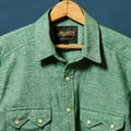 Alpine Super Soft Western Flannel in Green