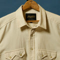 Alpine Super Soft Western Flannel in Off-White