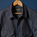 Denim Wooded Jacquard