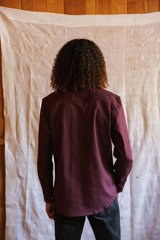 Duck Canvas Weekday Western in Maroon Richter Goods | Made by us in the U.S.
