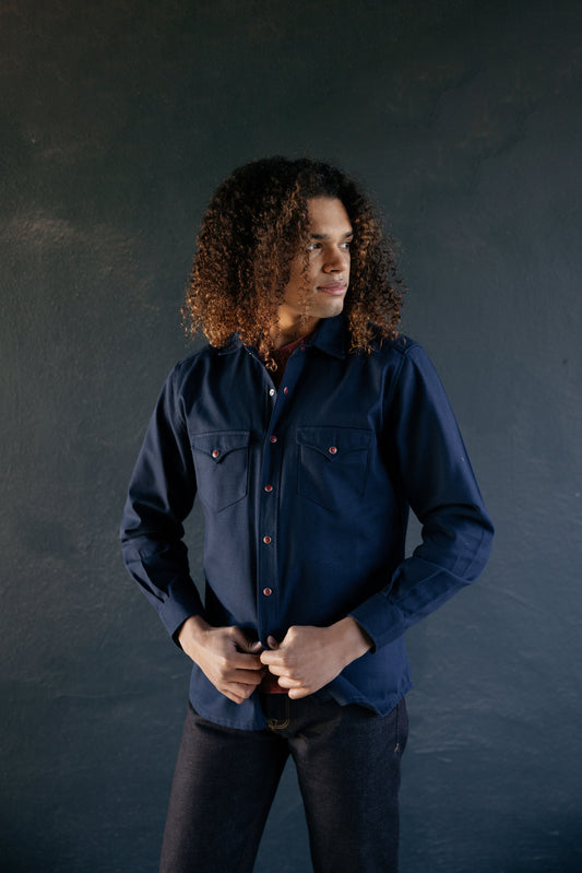 Duck Canvas Weekday Western in Navy Blue Richter Goods | Made by us in the U.S.