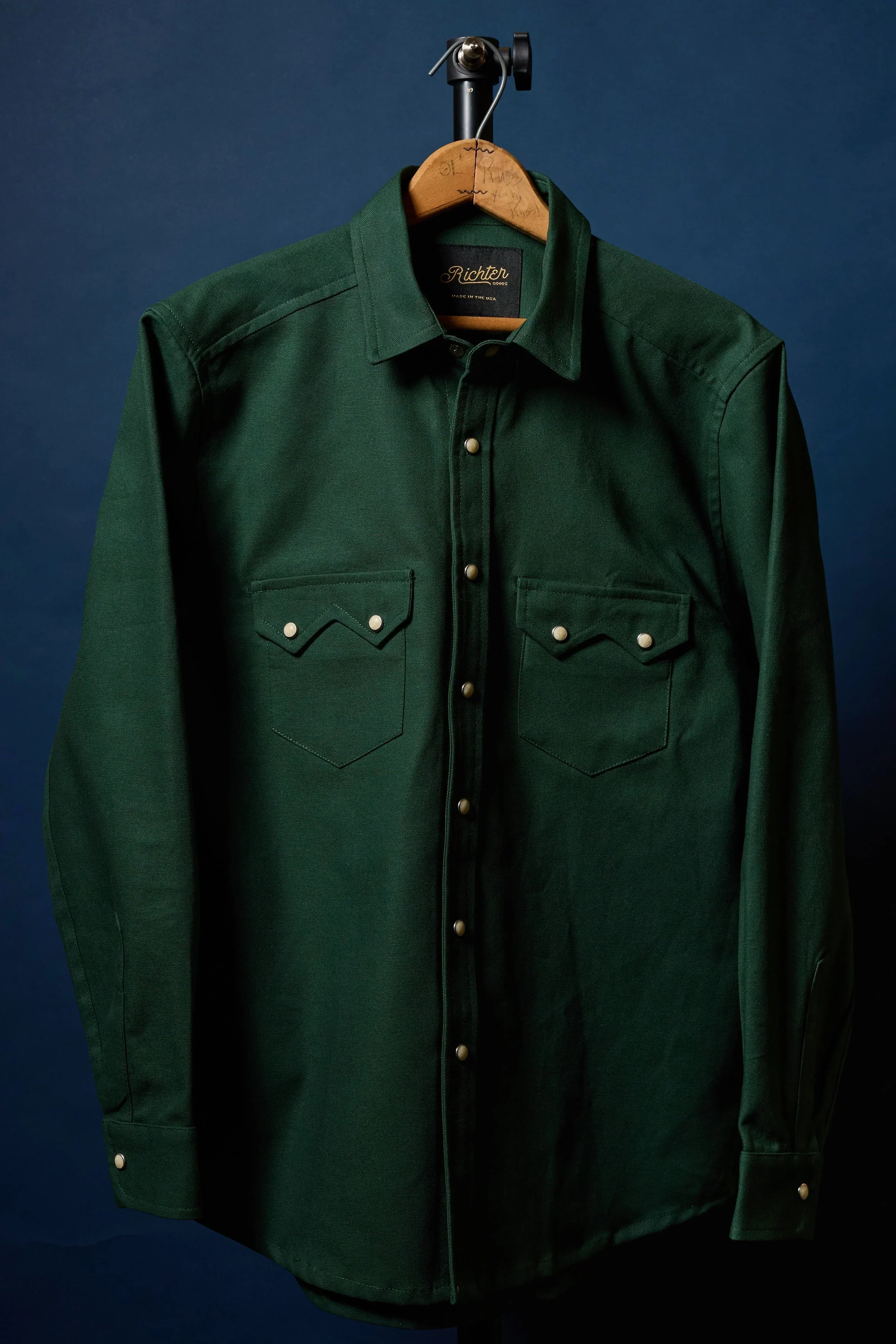 Duck Canvas Weekday Western in Sawtooth Malachite  Front