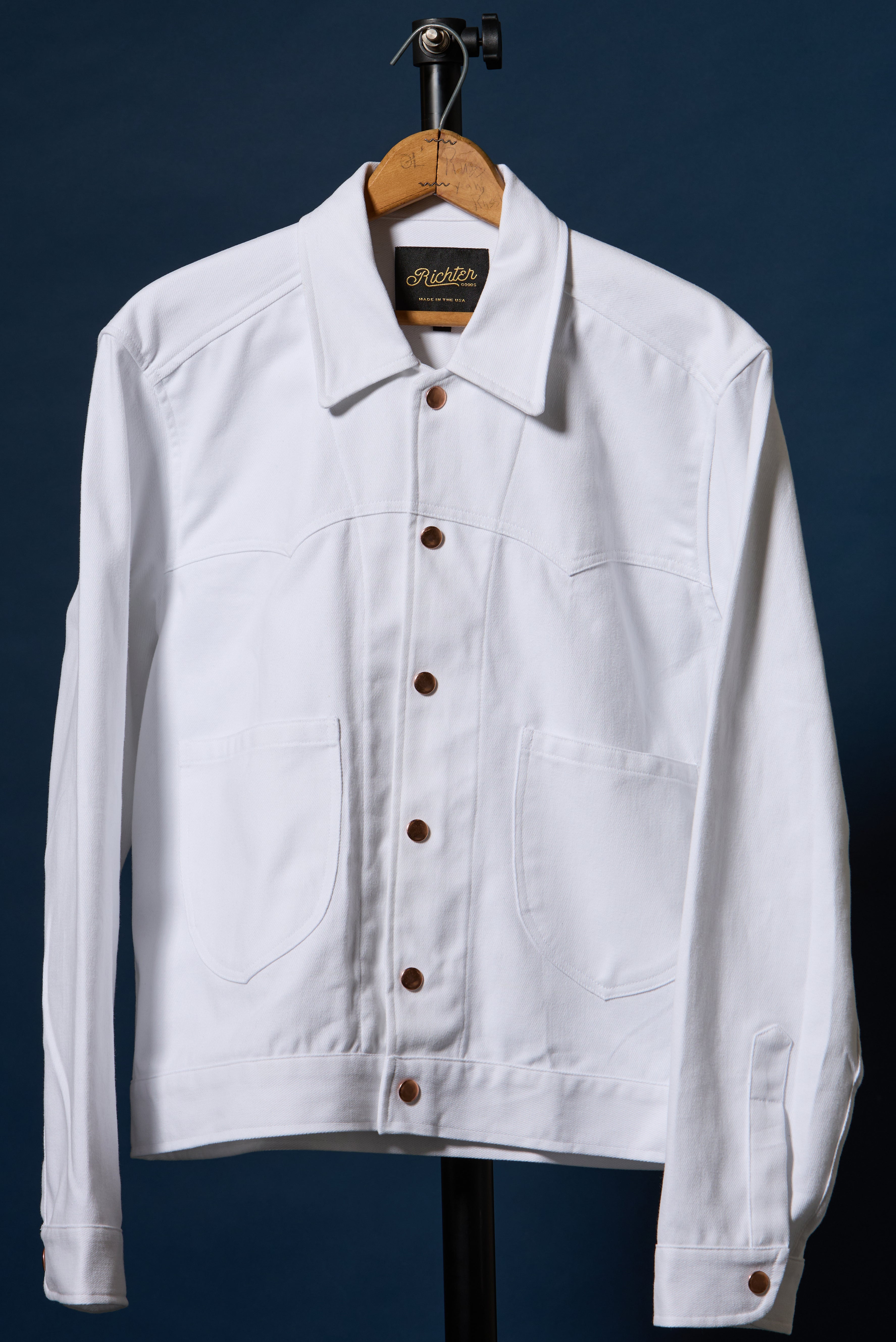 Terlingua Trucker Jacket in White