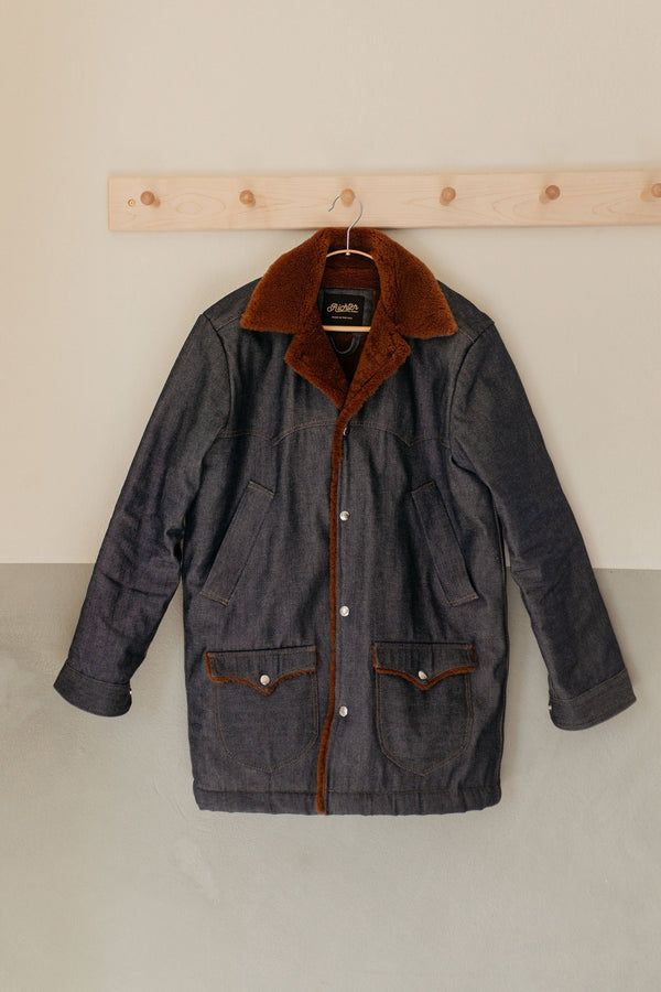 American Genuine Shearling Trucking Coat