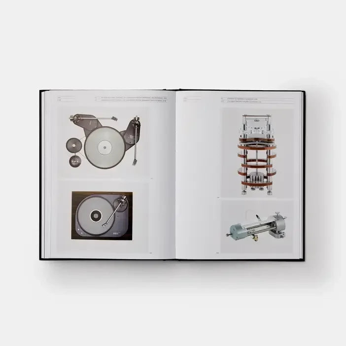 Open book displaying technical illustrations on a white background