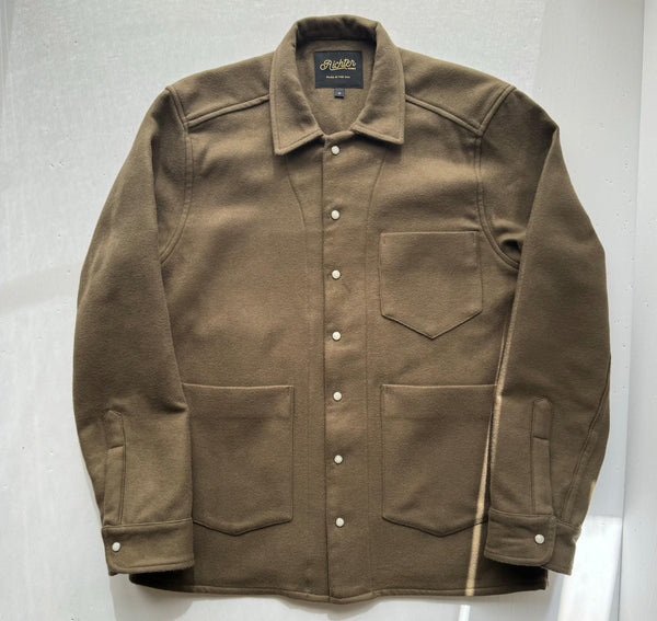 Allen Western Chore Coat in Camel