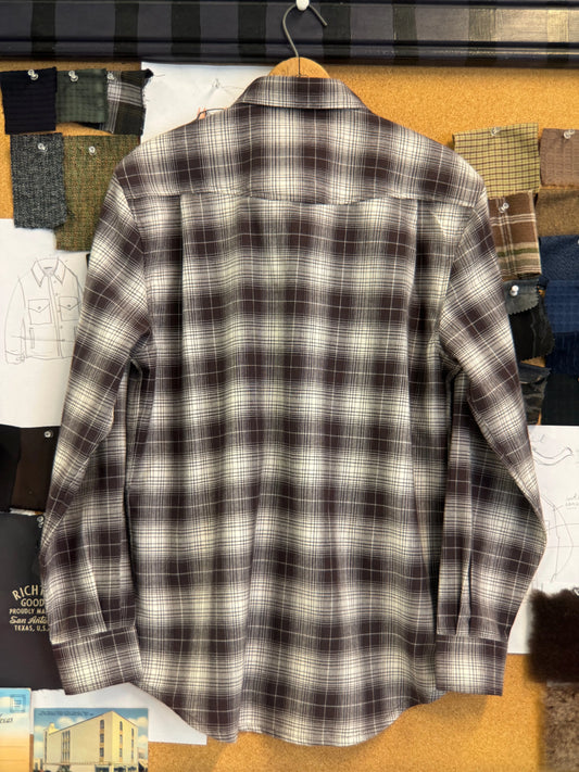 Panhandle Plaid in Dark Flannel