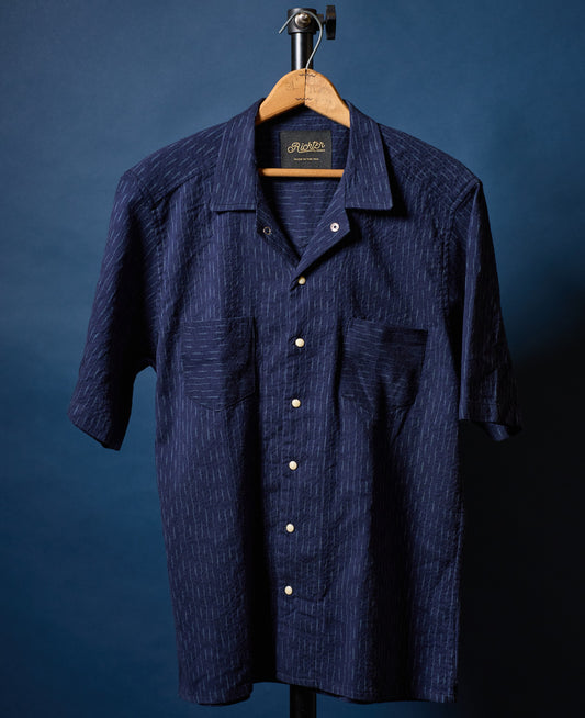Indigo Jacquard Western Front