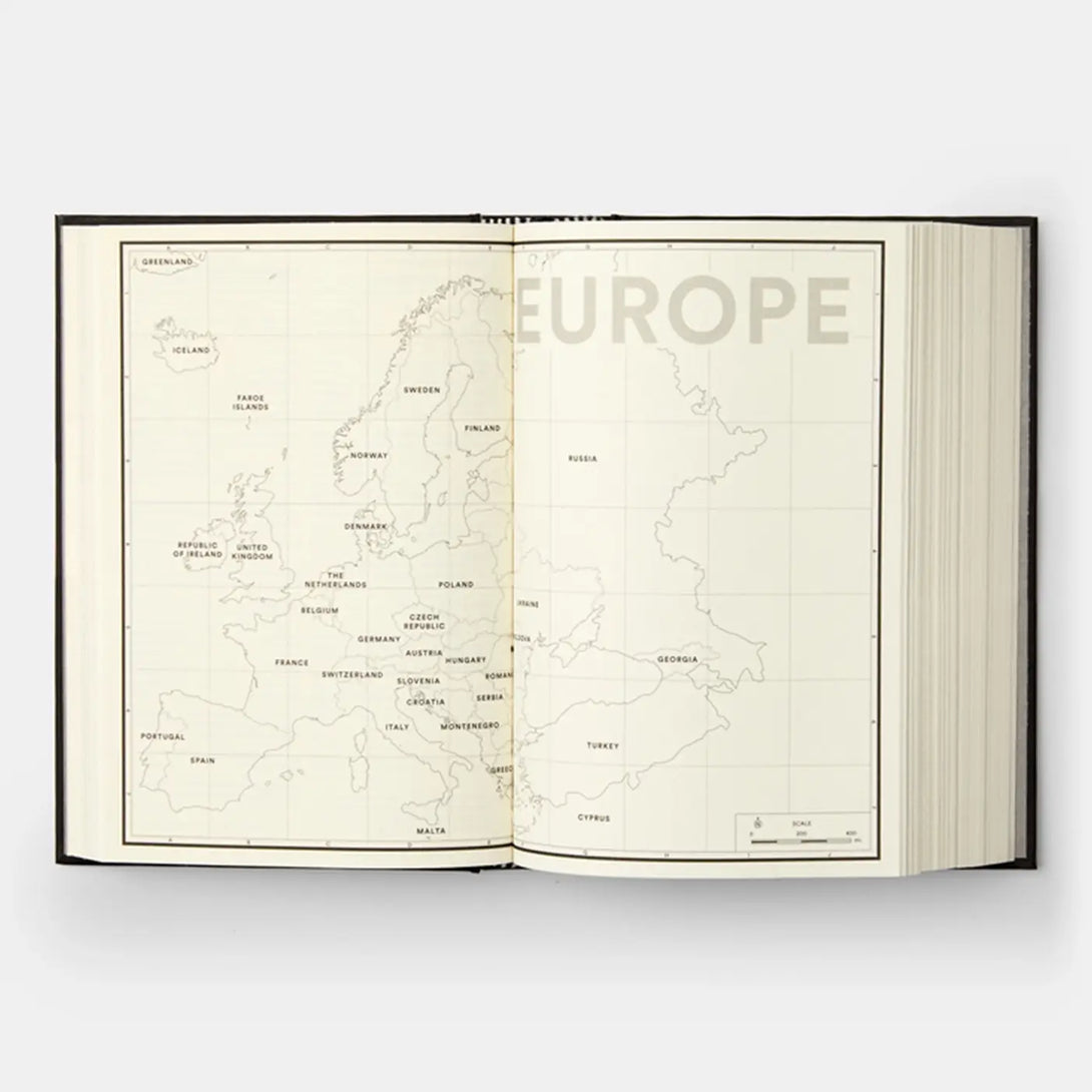 Where Architects Sleep - Map of Europe