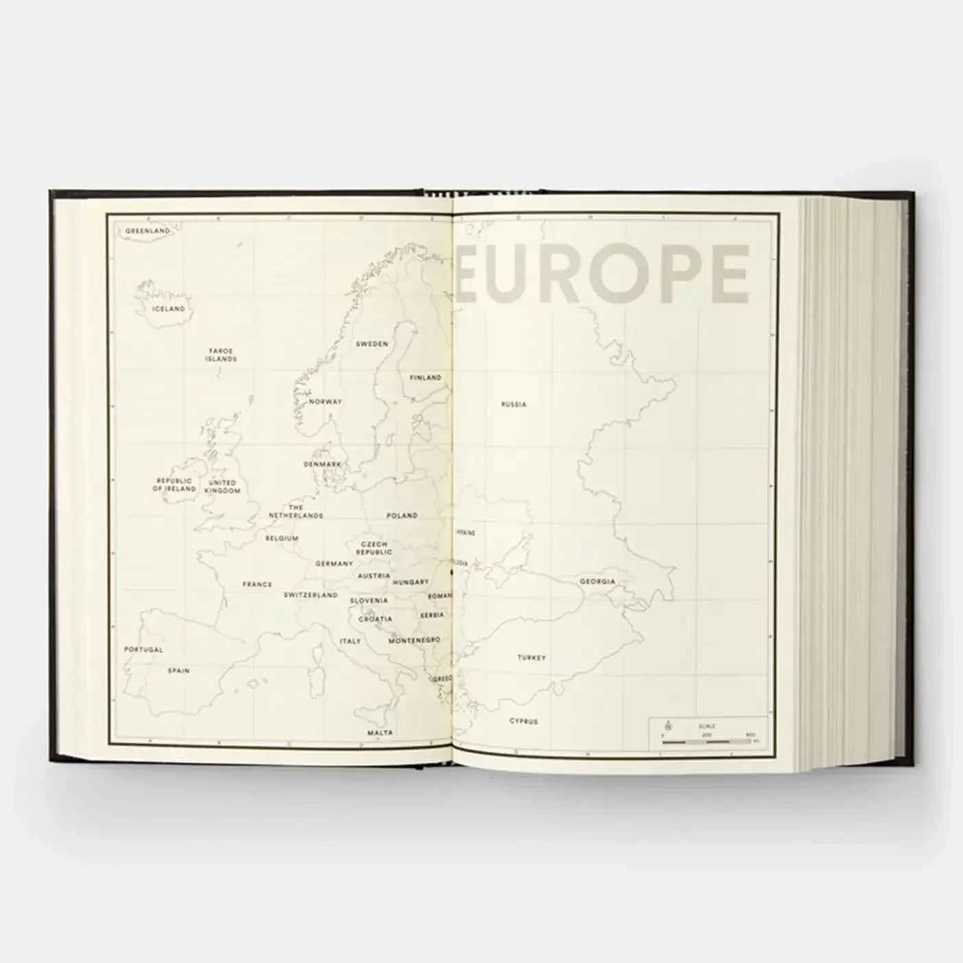 Where Architects Sleep - Map of Europe