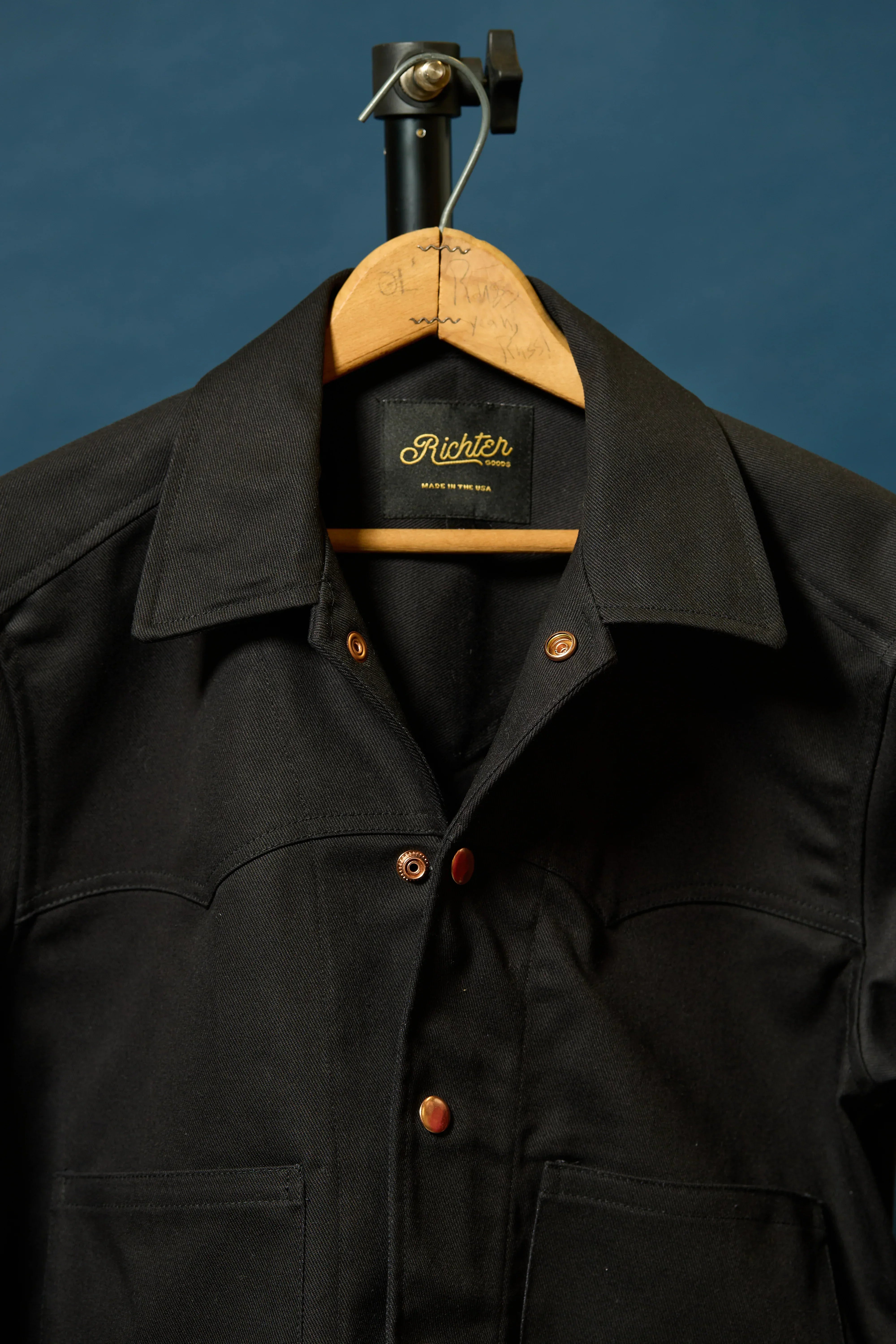 Terlingua Trucker Jacket in Black