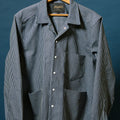 Western Chore Coat in Indigo Stripe