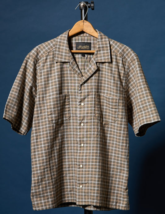 Papa Richter in Woven Plaid