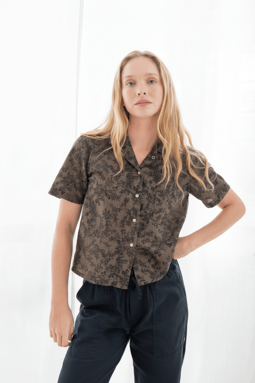 Salado Seersucker in Floral