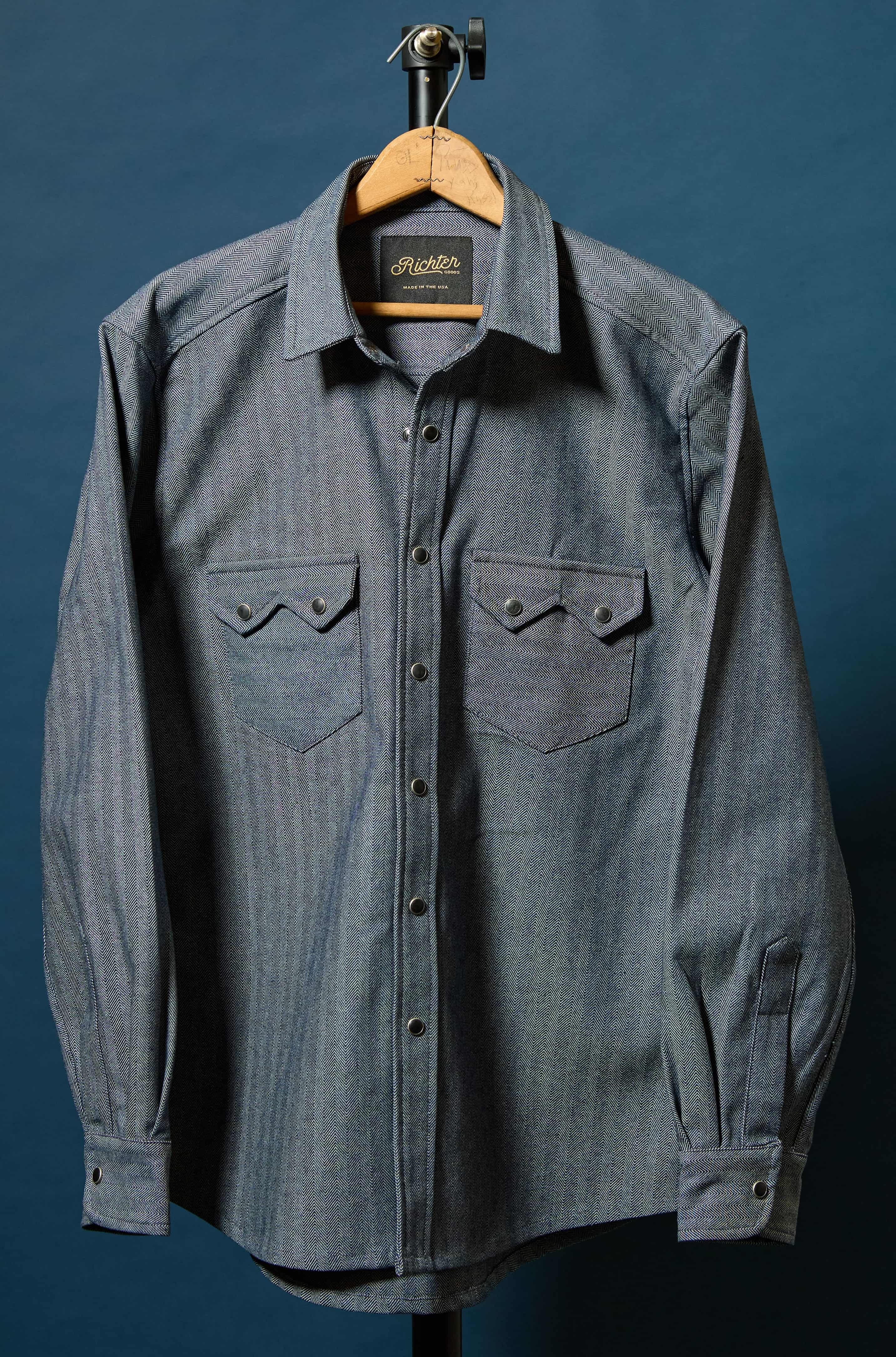 Chemise manches longues Bluray - coloris BLEU - Armand Thiery Chemise manches longues Bluray - coloris BLEU - Armand Thiery