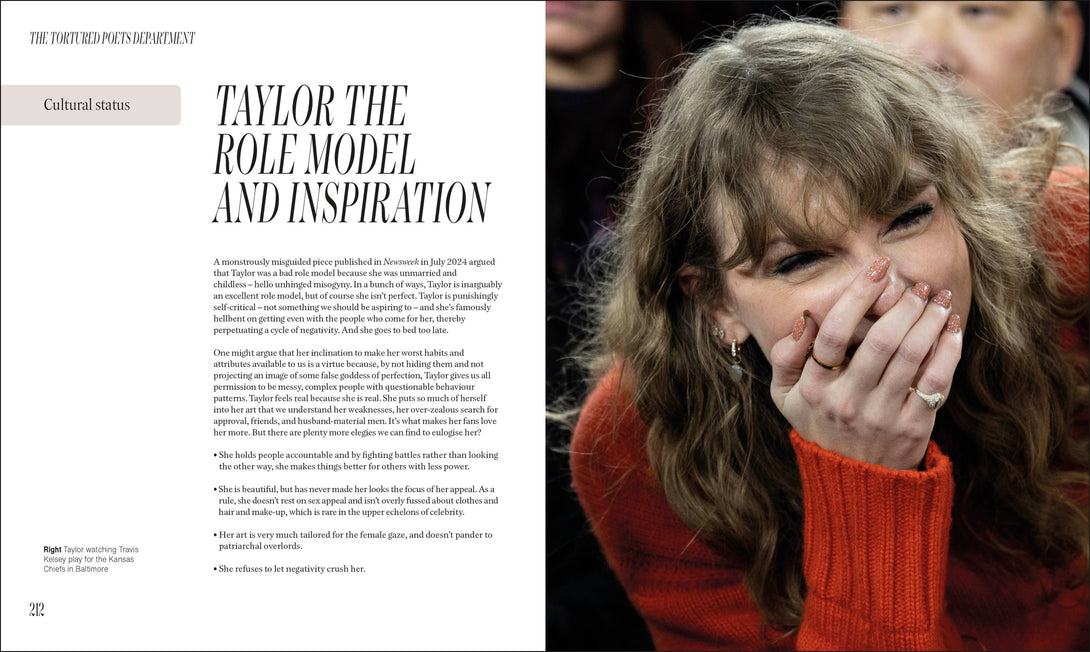 Taylor The Role Model And Inspiration