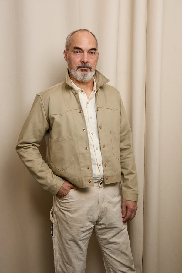 Terlingua Trucker Jacket in Khaki