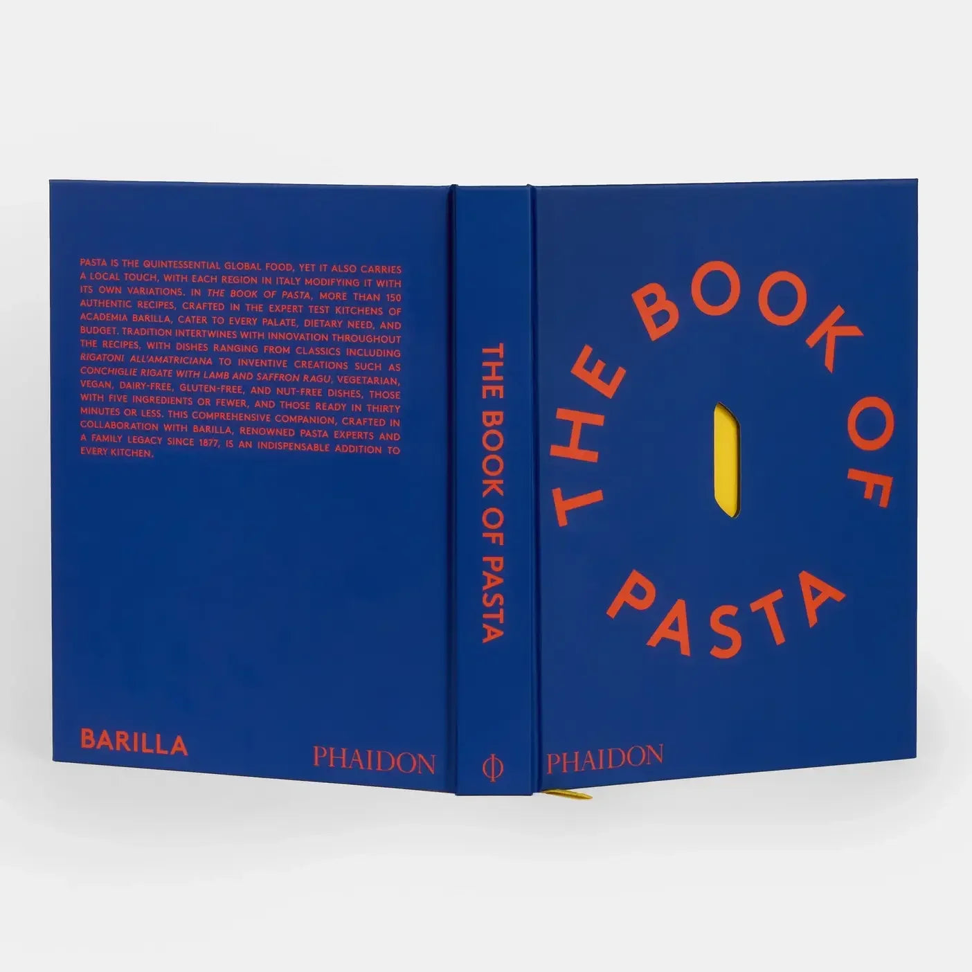 The Book Of Pasta-Open Book Back Side 