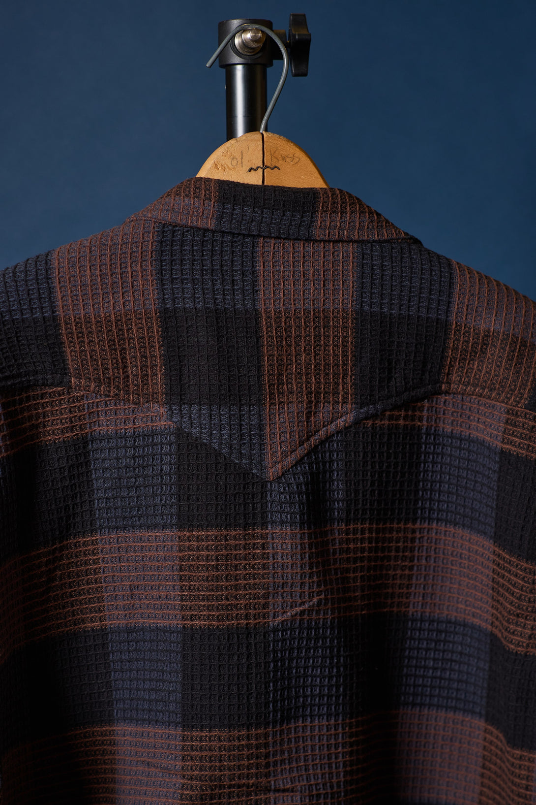 Western Chore Coat in Jacquard Buffalo Check Back
