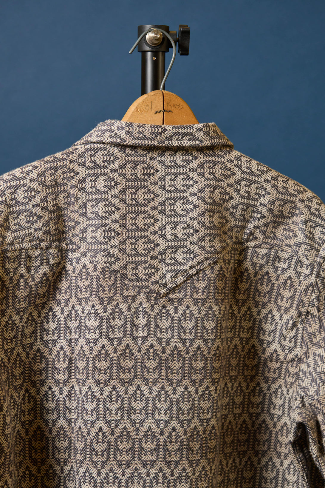 Western Chore Coat in Saguaro Jacquard Back
