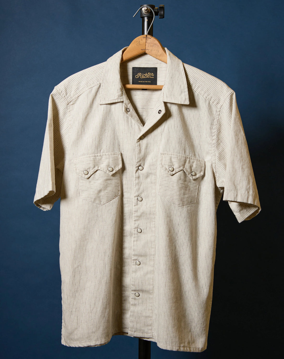 Western Linen in Pinstripe