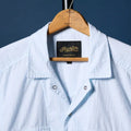 Western Lurex in Light Blue Peal Snap 