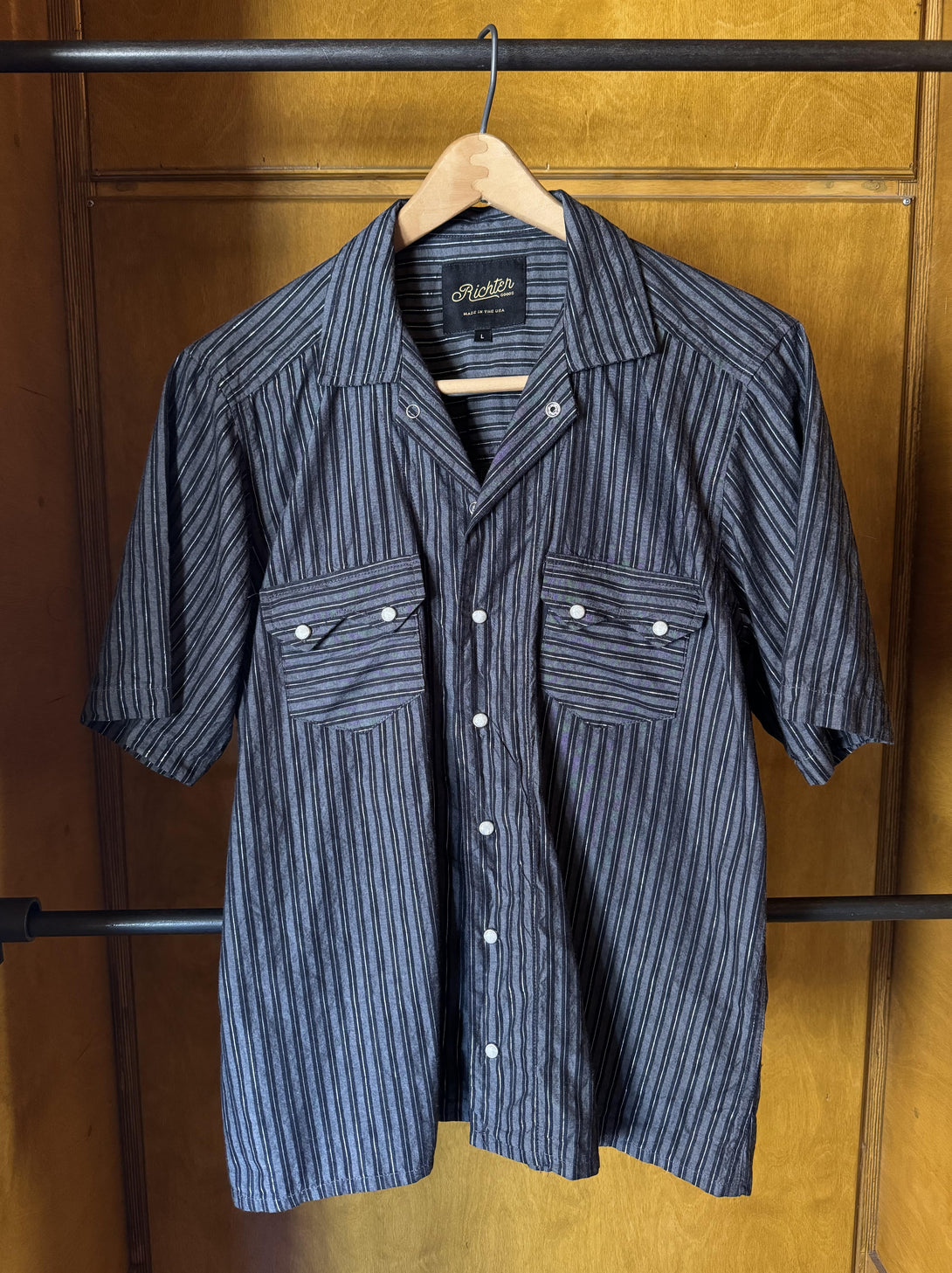 Western Lurex in Marfa Lights Stripes