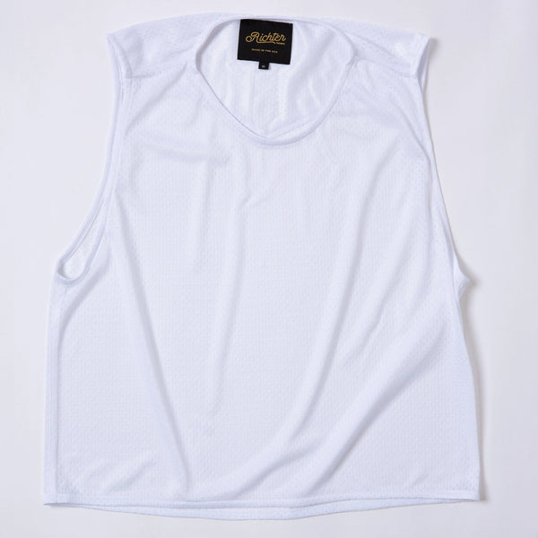 Western Mesh Tank in White