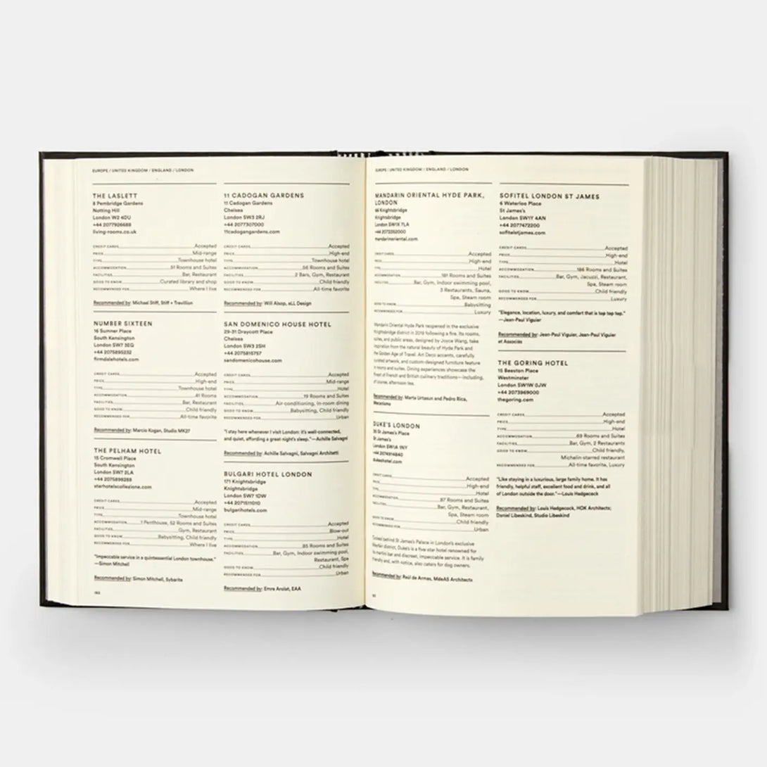 Where Architects Sleep Book Internal page