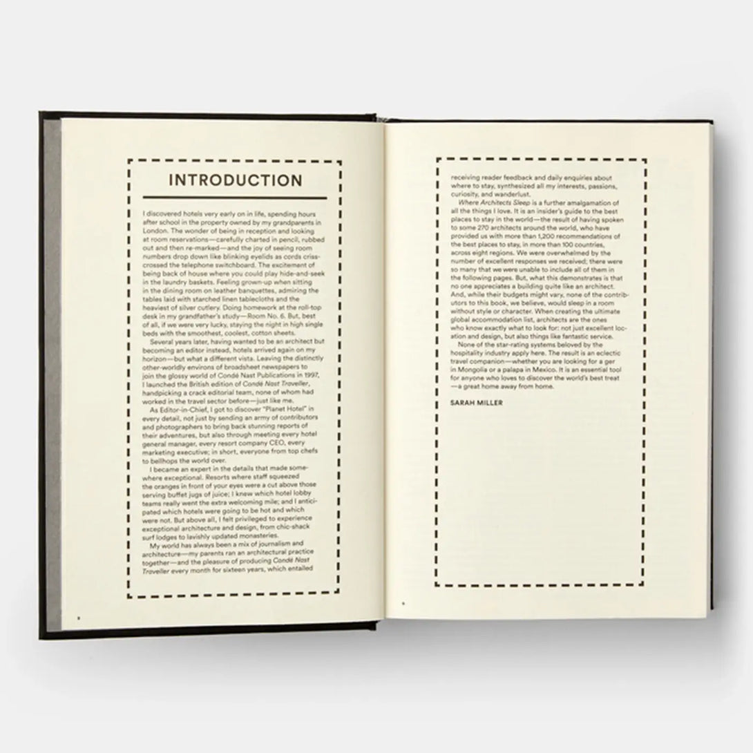 Where Architects Sleep Introduction Page