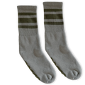 Scout Green Striped Socks | Marine Green: Marine Green / Crew / L/XL