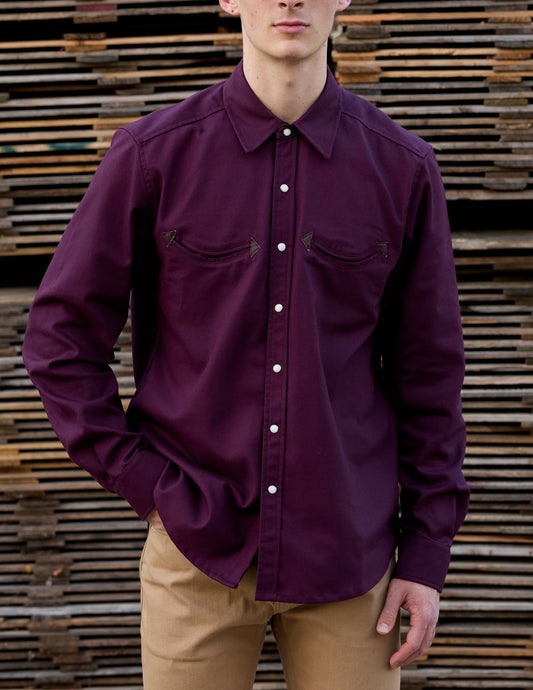 Maroon Duck Canvas Weekend Western