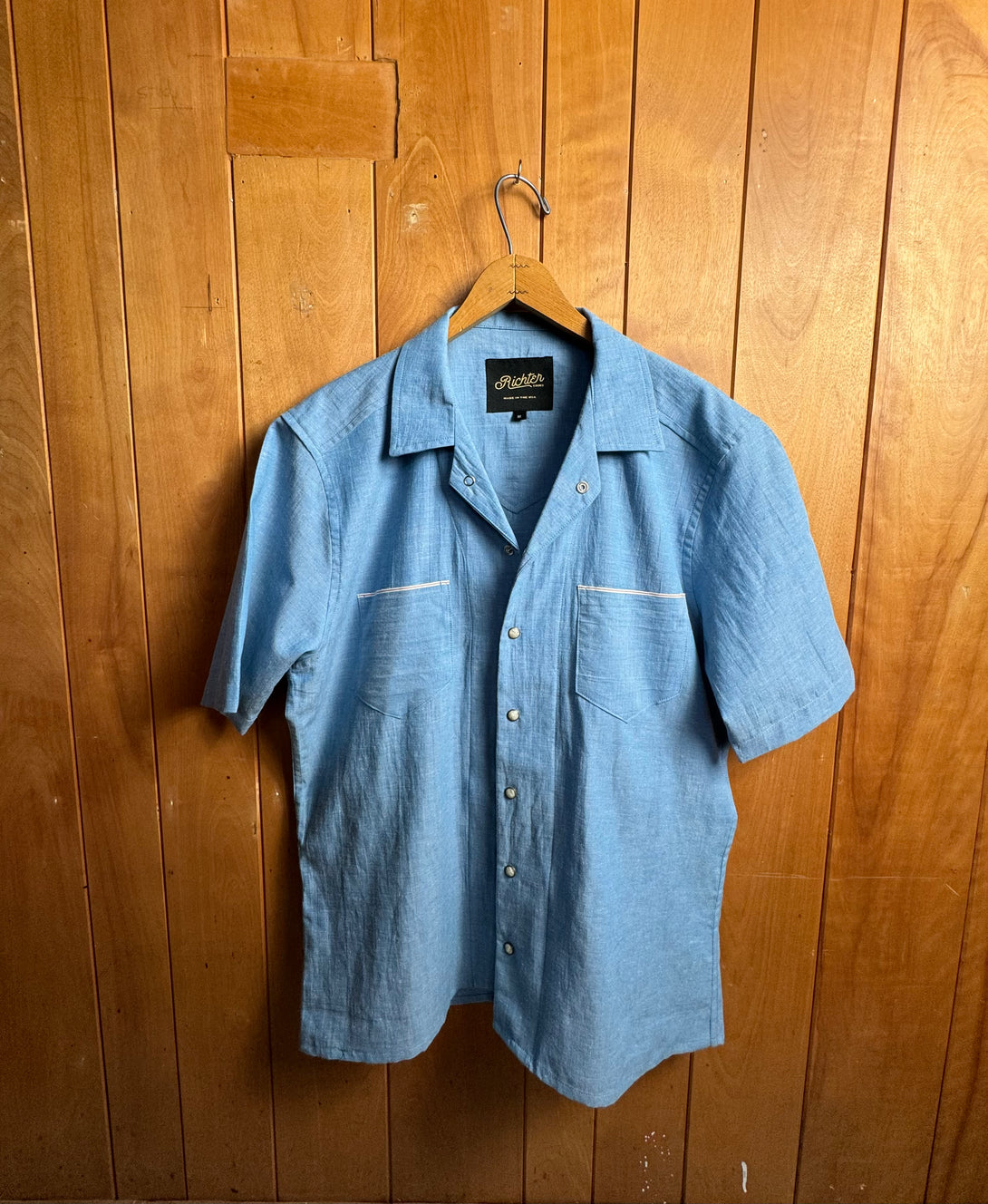 Chambray Sandy in Blue - Richter Goods