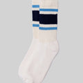 The Retro Stripe: Navy/col. blue / One Size