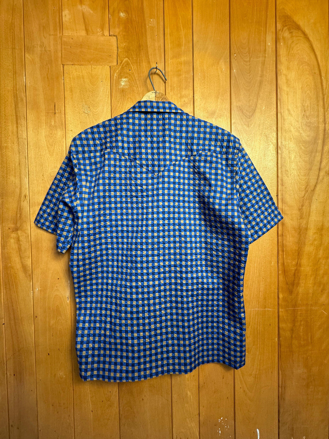 Salado Summer Woven in Blue Check Richter Goods | Made by us in the U.S.